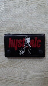 ヒステリックグラマー　HYSTERIC GLAMOUR　キーケース　黒　ブラック　送料無料