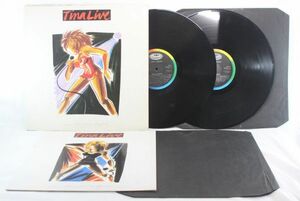 Tina Turner Tina Live In Europe UK版 ESTD 1-1 STEREO 見開きジャケット 黒いインナースリーブ付