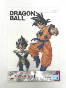 一番くじ ドラゴンボール 天下分け目の超決戦!! I賞 悟空とベジータ Dragonball Z SonGoku (Kakarot) & Vegeta PosterBoard AnimeGoods DBZ