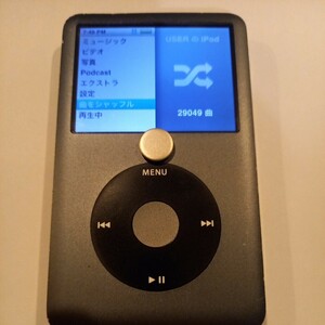 大容量 現状品 iPod classic APPLE Apple アップル 160GB 動作確認OK アイポッド クラシック 