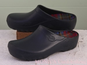 MK124◆メンズ【Jolly clog】園芸サンダル サボ 紺 着用感26～26.5cmくらい