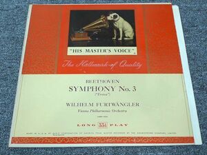 米HMV 　フルトヴェングラー ベートーヴェン：交響曲第3番 英雄 
