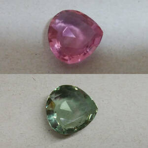 [15.80 ct] 合成アレキサンドライト ピアシェイプドカット ルース 宝石 ジュエリー