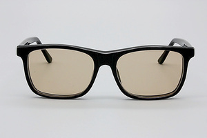 【未使用】レノマ renoma R51 54-17 001 ブラック UVカットカラーハードマルチコートレンズ使用お洒落なメガネに仕上げました R-19