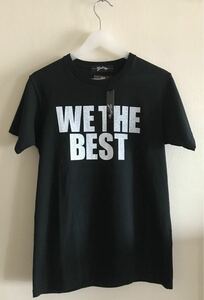 未使用 タグ付 M × Marbles マーブルズ　Tシャツ WE THE BEST サイズS TMT ブラック