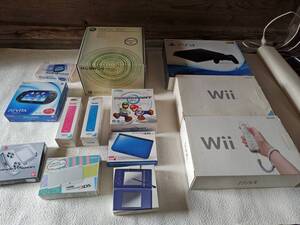 ゲーム機 空き箱 まとめて ワンダースワン ゲームボーイアドバンス PS4 3DS DS Wii XBOX PSVITA ジャンク