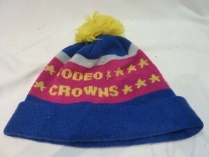 ■L61■未使用■RODEO CROWNS ニット帽 ロデオクラウン 帽子 ワッチ スキー スノボ ウエア
