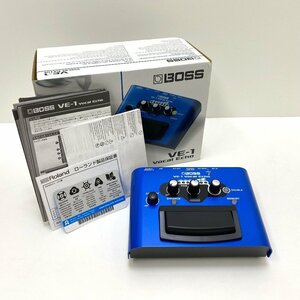 【送料無料】BOSS ボス ボーカルエフェクター VE-1 Vocal Echo 美品・中古【Ae475892】