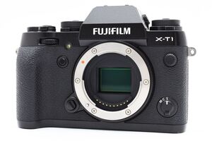 【1円SALE開催中！】★新品級★ フジフイルム FUJIFILM X-T1 ボディ ブラック バッテリー付き♪《ショット数1回！》★完動品★ #41231166