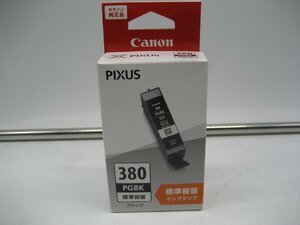 未使用品◎純正品◎キヤノン/Canon◎インクカートリッジ◎BCI-380 PGBK◎期限23年9月　K1917