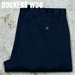 ＊7378 DOCKERS ドッカーズ　ツータック　チノパン　スラックス　w36