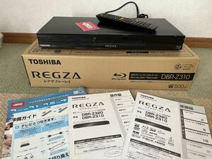 動作良好！東芝DBR-Z310HDD TOSHIBAREGZAブルーレイ レコーダー DVD ブルーレイディスクレコーダー 2番組同時録画★説明書付き