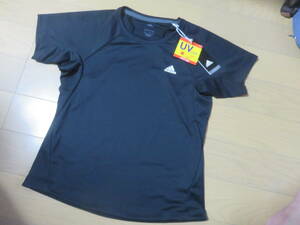 adidas climalite レディス 半袖Tシャツ L ブラック 新品 ☆特別価格☆。