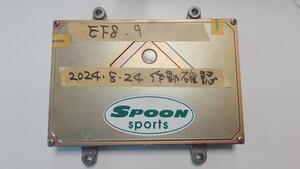 【希少！】 スプーン スポーツ コンピューター EF8/9 シビック 5MT ホンダ HONDA ECU spoon sports EF8 EF9