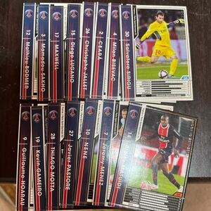 WCCF 11-12 PSG セット footista Panini