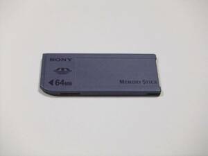 メモリースティック 64mb SONY 現状出品 フォーマット済み 1枚