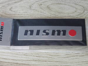 nismo ニスモ 旧ロゴ 1997 エンボス メタル プレート 限定品 完売 ロゴ ステッカー 日本製 NISSAN GT-R 日産純正 新品