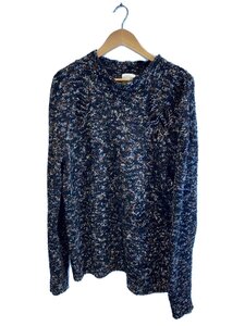 NUTEMPEROR◆Loose-fitting long-sleeved sweater/ニット・セータ-/3/ポリエステル/BLK