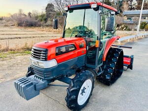 クボタトラクター KL41H **41馬力 **711時間 **ハイス ピード エアコン 4WD **クボタロータリー RL18K** (埼玉県)**