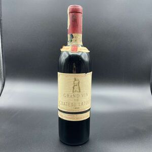 未開栓　CHATEAU LATOUR シャトー ラトゥール 1965年 750ml 赤ワイン　ヴィテージ　ワイン