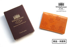 送料無料★新品｜未使用｜ホワイトハウスコックス｜WHITEHOUSE COX｜名刺入れ｜カードケース｜NAME CARD CASE / BRIDLE｜NEWTON