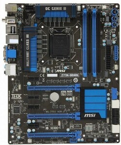 MSI Z77A-GD65 LGA 1155 Intel Z77 HDMI SATA 6Gb/s USB 3.0 ATX Intel Motherboard