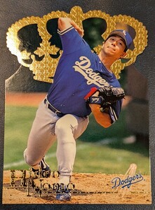 【1996 Pacific】ロサンゼルス・ドジャース　野茂英雄　HIDEO NOMO【ダイカットカード】