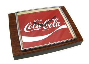 CocaCola/コカコーラ☆ビンテージ壁掛け時計 動作品 札幌