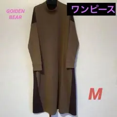 GoldenBear ゴールデンベアー　切り替えポンチワンピース