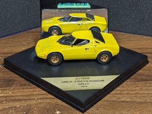 1/43 LANCIA STRATOS-ROADCAR GIALLO ランチア ストラトス 黄色