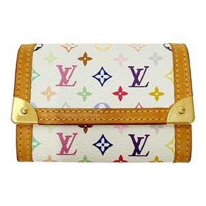 LOUIS VUITTON ルイ・ヴィトン M92657 モノグラムマルチカラー PVC ポルトモネ プラ コインケース 155817 コインケース