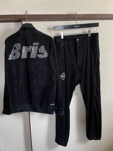 【良品】【セットアップ】 FCRB f.c real bristol エフシーレアルブリストル SOPH ソフ VELORS JACKET + PANTS ベロア ブルゾン パンツ