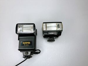 【ジャンク】SUNPAK B3000 / OLYMPUS ストロボ