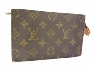 1円 ■美品■ LOUIS VUITTON ルイヴィトン モノグラム バケット用ポーチ マルチケース 小物入れ メンズ レディースブラウン系 CB0153