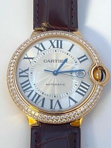 希少　未使用品　定価739.2万　CARTIER カルティエ バロンブルードゥカルティエ LM WE900851 箱/保