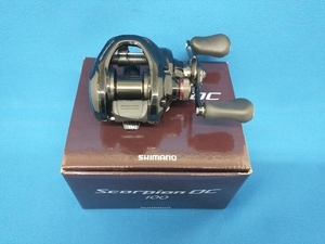 現状品 シマノ ベイト リール スコーピオン DC100 RL01 SHIMANO 箱・取扱説明書・オイル付属