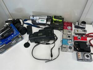 1円　現状品カメラまとめ売り　 デジカメ ビデオカメラフィルムカメラ Canon FUJIFILM OLYMPUS CASIO Nikon PENTAX デジタルカメラ