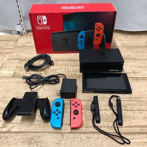 08w5173★1円~ 【動作確認済み】Nintendo Switch 本体 スイッチ ゲームハード 任天堂 中古品