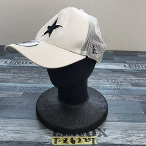 NEW ERA ニューエラ メンズ 星マーク 刺繍 メッシュ キャップ帽 白