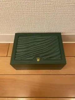 ROLEX BOX ロレックス時計ケース　緑　 Mサイズ 小物