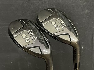 IDEA TECH V4 ADAMSGOLF フレックスR ハイブリットアイアン 2本セット ユーティリティ ゴルフクラブ アダムス 三菱レイヨン/510790