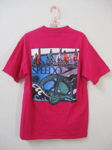 ＳＰＥＥＤＯ　スピード　Ｔシャツ　Ｌ／Ｇ　ピンク　バックプリント　ＭＡＤＥ　ＩＮ　Ｕ．Ｓ．Ａ．