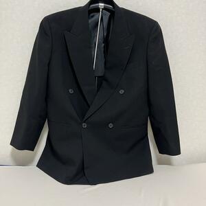 １円スタート　KANEBO formal 冷服 ダブルブラックフォーマル 喪服 冠婚葬祭　肩幅45cm 身幅55cm 袖丈54cm 着丈71cm