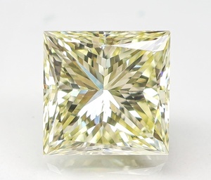 【100円～】VVS2！0.623ct 天然ダイヤ Light Yellow (ナチュラルカラー) SQ