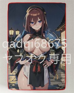 [五等分の花嫁]中野三玖/ブランケット/100×150cm