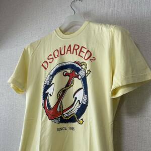 ★イタリア製★ dsquared2 tシャツ 黄色　Mサイズ