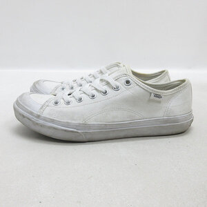 D■【27cm】バンズ/VANS ローカット キャンバススニーカー■白/MENS/11【中古】