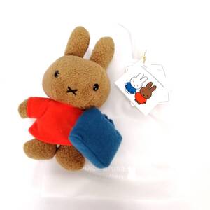 miffy おでかけ ミッフィー バッグ入り メラニー ぬいぐるみ 約16㎝ ビニールバッグ セキグチ Dick Bruna ブルーナ 紙タグ