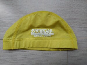 セントラルスポーツ スイムキャップ キャップ 帽子 CENTRAL SPORTS スイミング スイミングキャップ　黄色 プール