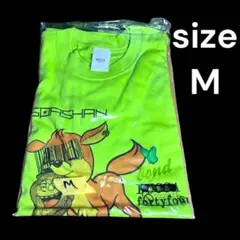 Msize スパシャン コラボTシャツ バンビデザイン ブッカ44 グリーンT